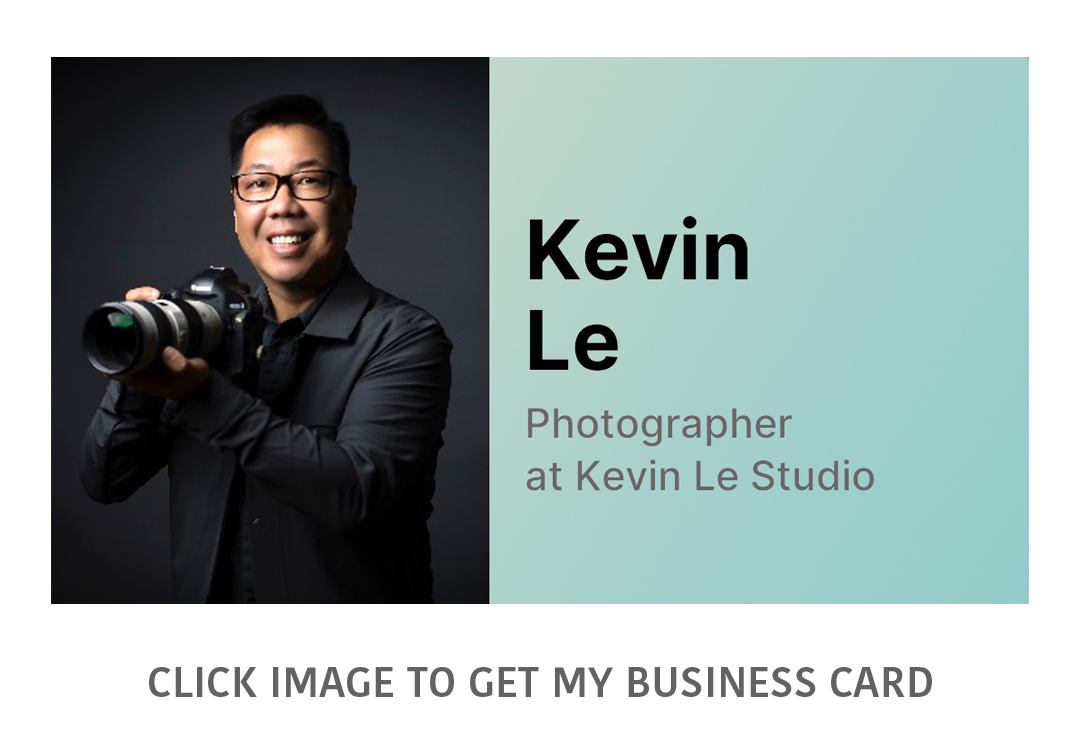 Kevin Le Studio business card